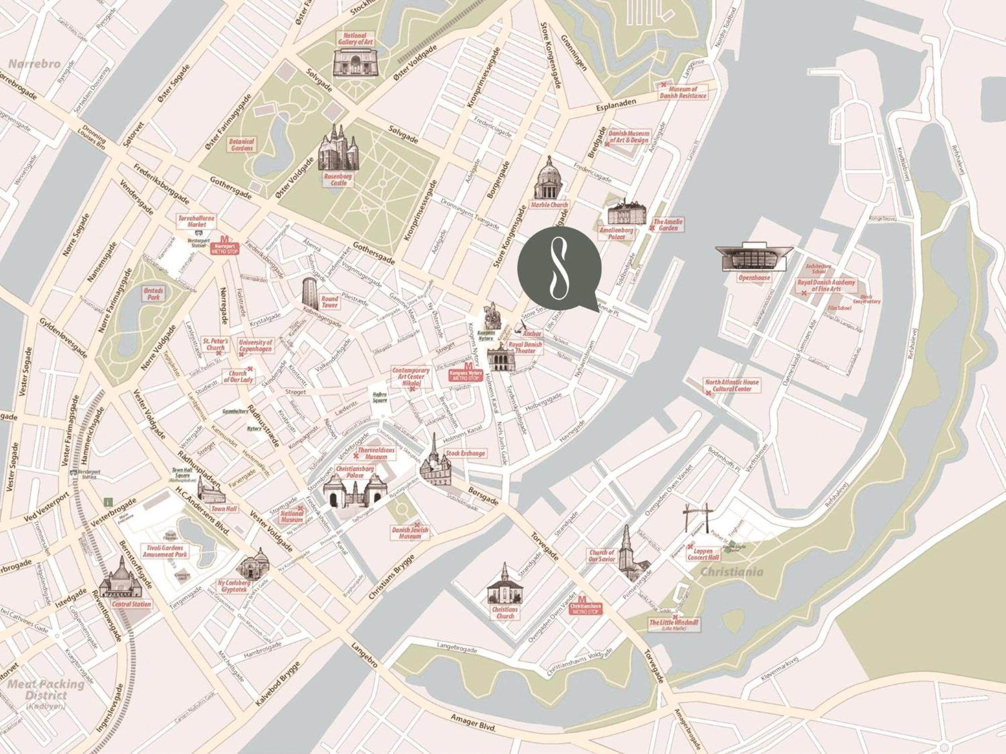 Sanders Square - Spacious Six-Bedroom Apartment Near Amalienborg 哥本哈根 外观 照片